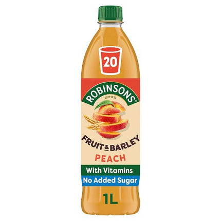 Robinsons Fruit & Barley Peach Squash 1L