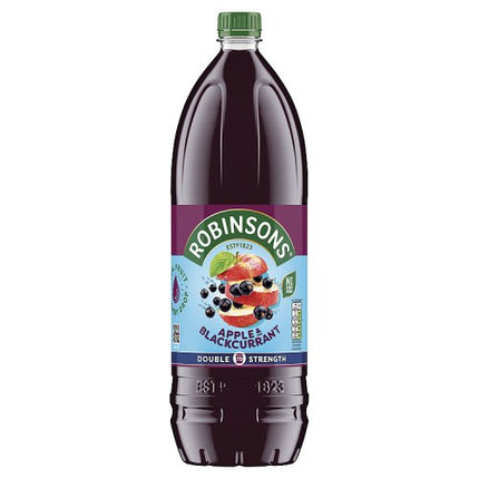 Robinsons Apple & Blackcurrant No Added Sugar Double Concentrate Squash 1.75ml