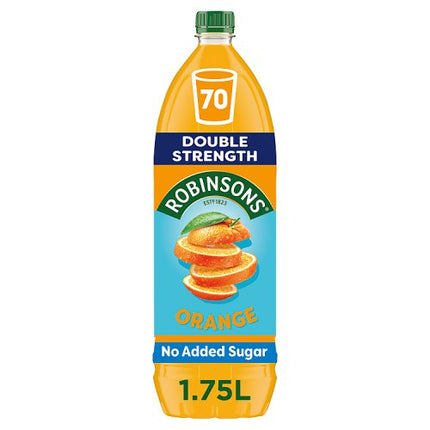 Robinsons No Added Sugar Double Concentrate Orange Squash 1.75L