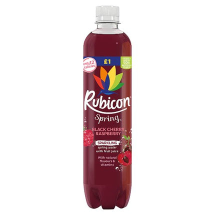 Rubicon Spring Black Cherry & Raspberry 500ml £1