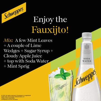 Schweppes Original Soda Water 1L