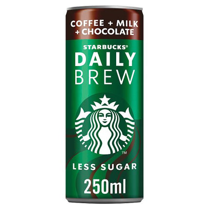 Starbucks Daily Brew With Hint Of Chocolate 250ml