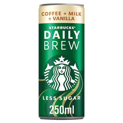 Starbucks Daily Brew With Hint Of Vanilla 250ml