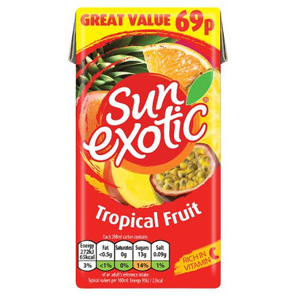 Sun Exotic Tropical 288ml 69p