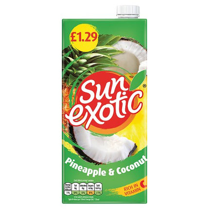 Sun Exotic Pineapple & Coconut 1L £1.29