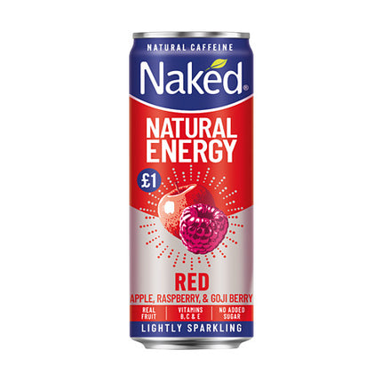 Naked Natural Energy Red 250ml PMP £1