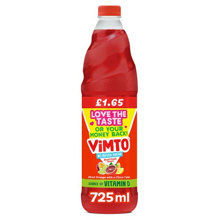 Vimto Blood Orange and Citrus Cordial £1.65