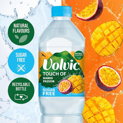 Volvic Touch Of Fruit Sugar-Free Mango & Passionfruit 1.5L