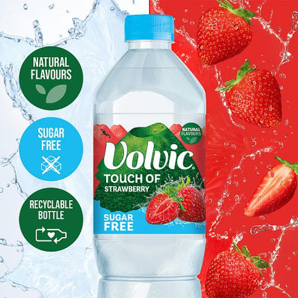 Volvic Touch of Fruit - Sugar Free Strawberry 1.5L