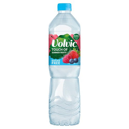 Volvic Touch of Fruit Sugar Free Summer Fruits Natural Flavoured Water 1.5L