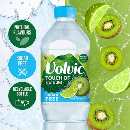 Volvic Touch of Fruit - Kiwi & Lime Sugar Free 1.5L