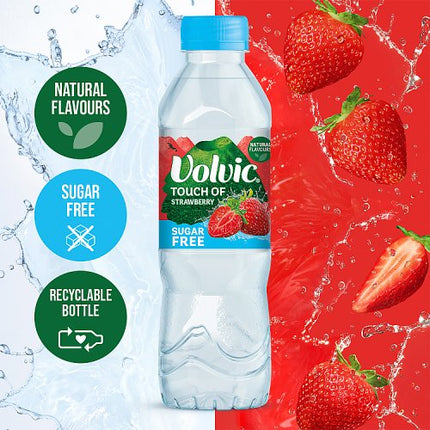 Volvic Touch of Fruit - Sugar Free Strawberry 500ml