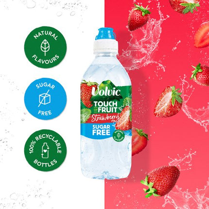 Volvic Touch of Fruit - Strawberry Sugar Free 750ml