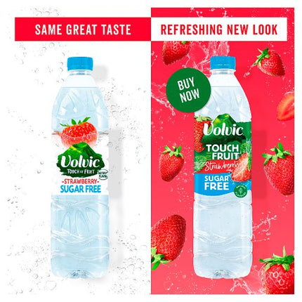 Volvic Touch of Fruit - Strawberry Sugar Free 750ml