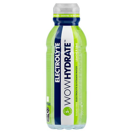 Wow Hydrate Electrolyte Lemon & Lime 500ml