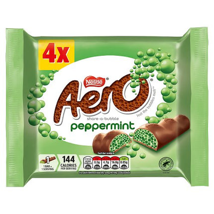 Aero Delightful Peppermint Bar 4 Pack (4x27g)