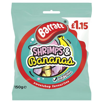 Barratt Shrimps & Bananas 150g £1.15