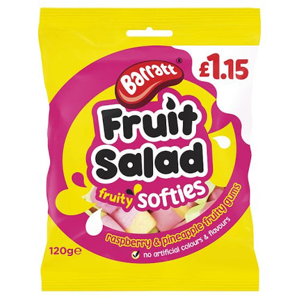 Barratt Fruit Salad Fruity Softies 120g £1.15