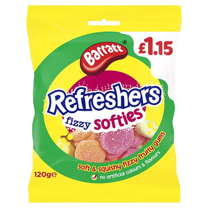 Barratt Refresher Fizzy Softies 120g £1.15