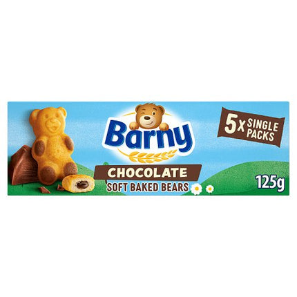 Barny Chocolate Soft Baked Bears 5 Pack 125g