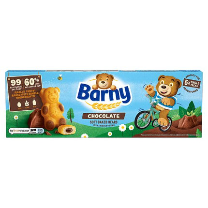 Barny Chocolate Soft Baked Bears 5 Pack 125g