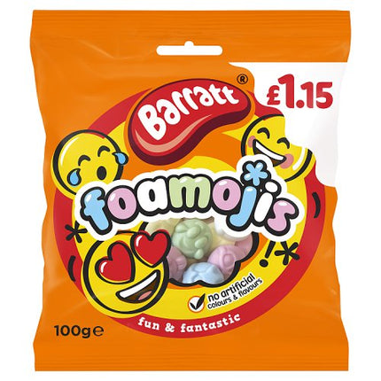 Barratt Fun & Fantastic Foamojis 100g £1.15