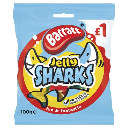 Barratt Fun & Fantastic Jelly Sharks 100g £1