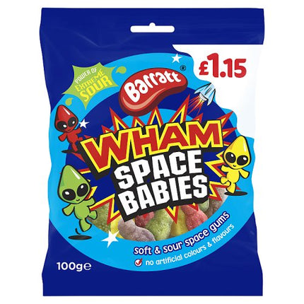 Barratt Wham Space Babies 100g £1.15