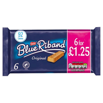 Blue Riband Original 6 Pack 108g £1.25