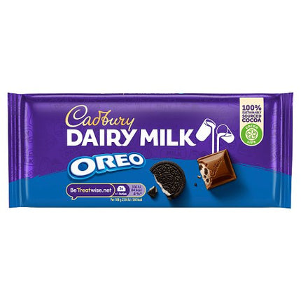 Cadbury Dairy Milk with Oreo Chocolate Bar 120g