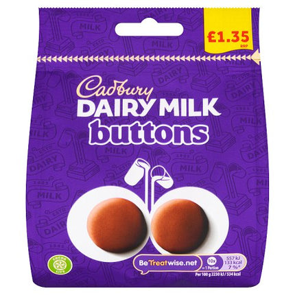 Cadbury Giant Buttons 95g £1.35