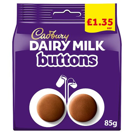 Cadbury Dairy Milk Buttons 85g £1.35