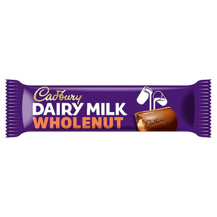 Cadbury Dairy Milk Whole Nut Chocolate Bar 45g