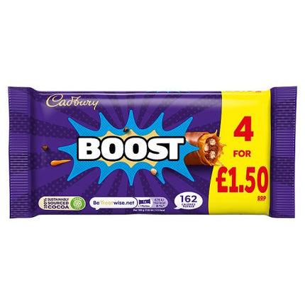 Cadbury Boost 4pk 126g £1.50