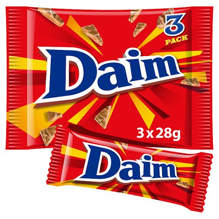 Daim Chocolate Bar 3 Pack Multipack 84g