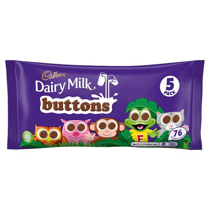 Cadbury Dairy Milk Buttons 5x14g