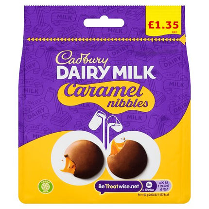 Cadbury Caramel Nibbles 85g £1.35