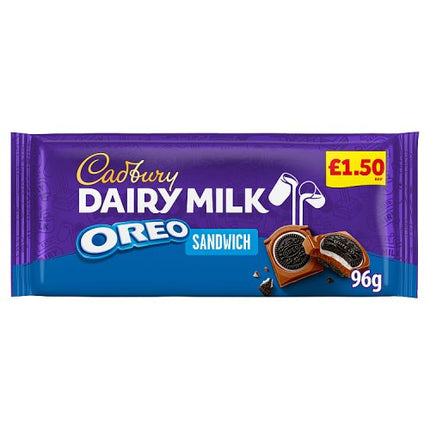 Cadbury Dairy Milk Oreo Sandwich 96g £1.50