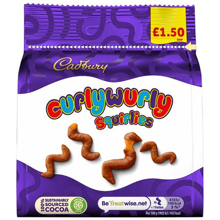 Cadbury Curly Wurly Squirlies 85g £1.50