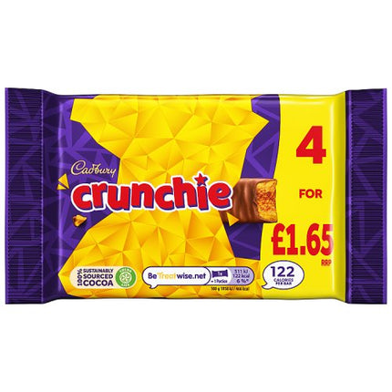 Cadbury Crunchie 4 Pack 104.4 £1.65