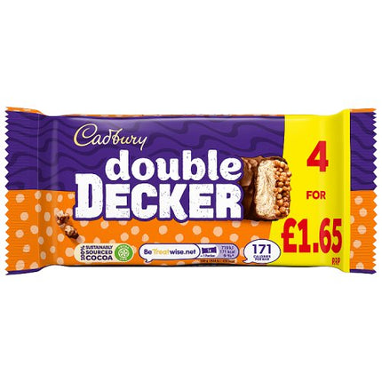 Cadbury Double Decker 4 Pack 149.2g £1.65