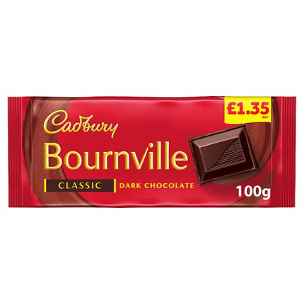 Cadbury Bournville Bar 100g £1.35