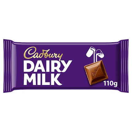 Cadbury Dairy Milk Chocolate Bar 110g