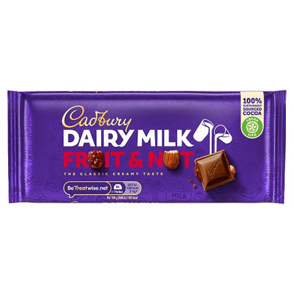 Cadbury Dairy Milk Fruit & Nut 110g