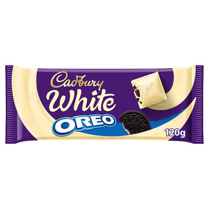 Cadbury White Oreo Chocolate Bar 120g