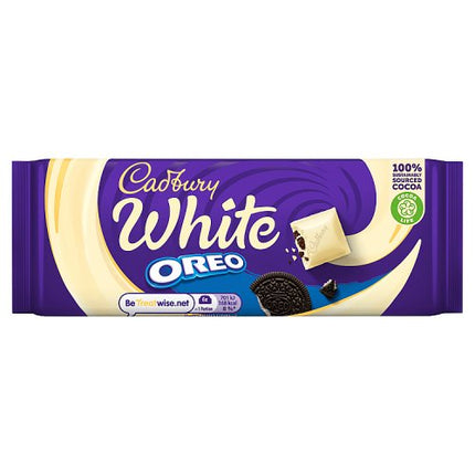 Cadbury White Oreo Chocolate Bar 120g