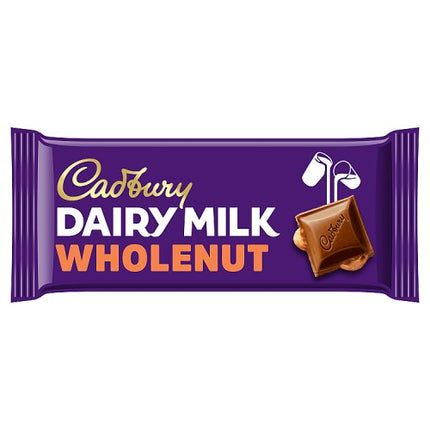 Cadbury Dairy Milk Whole Nut 120g