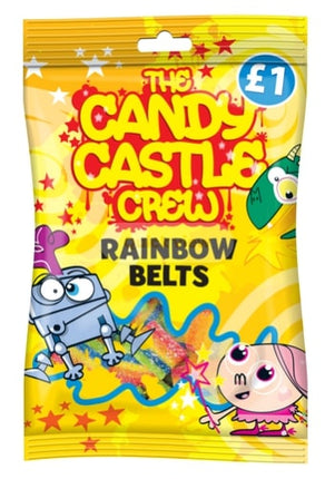 Candy Castle Crew Rainbow Belts 90g £1.00