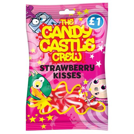 Candy Castle Crew Strawberry Kisses 90g £1.00