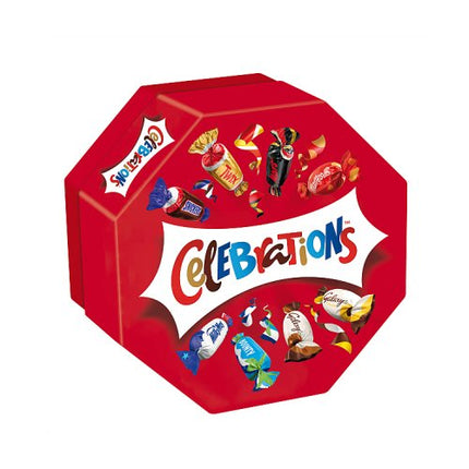 Celebrations Milk Chocolate Centerpiece Box Chocolate & Biscuit Bars 385g